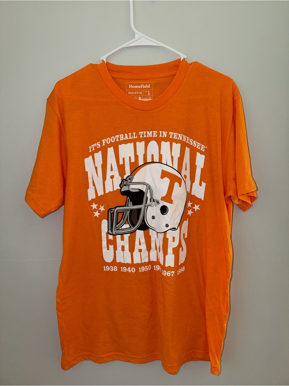 NWOT Tennessee Volunteers Homefield Tee